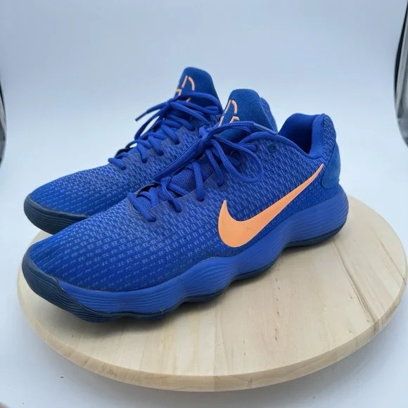 Nike Hyperdunk 2017 Low EP Racer Blue Orange 897663-401 Shoes Men's 12